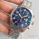 Replica Swiss IWC Pilot 7750 Stainless Steel Blue Dial Watch 43MM (3)_th.jpg